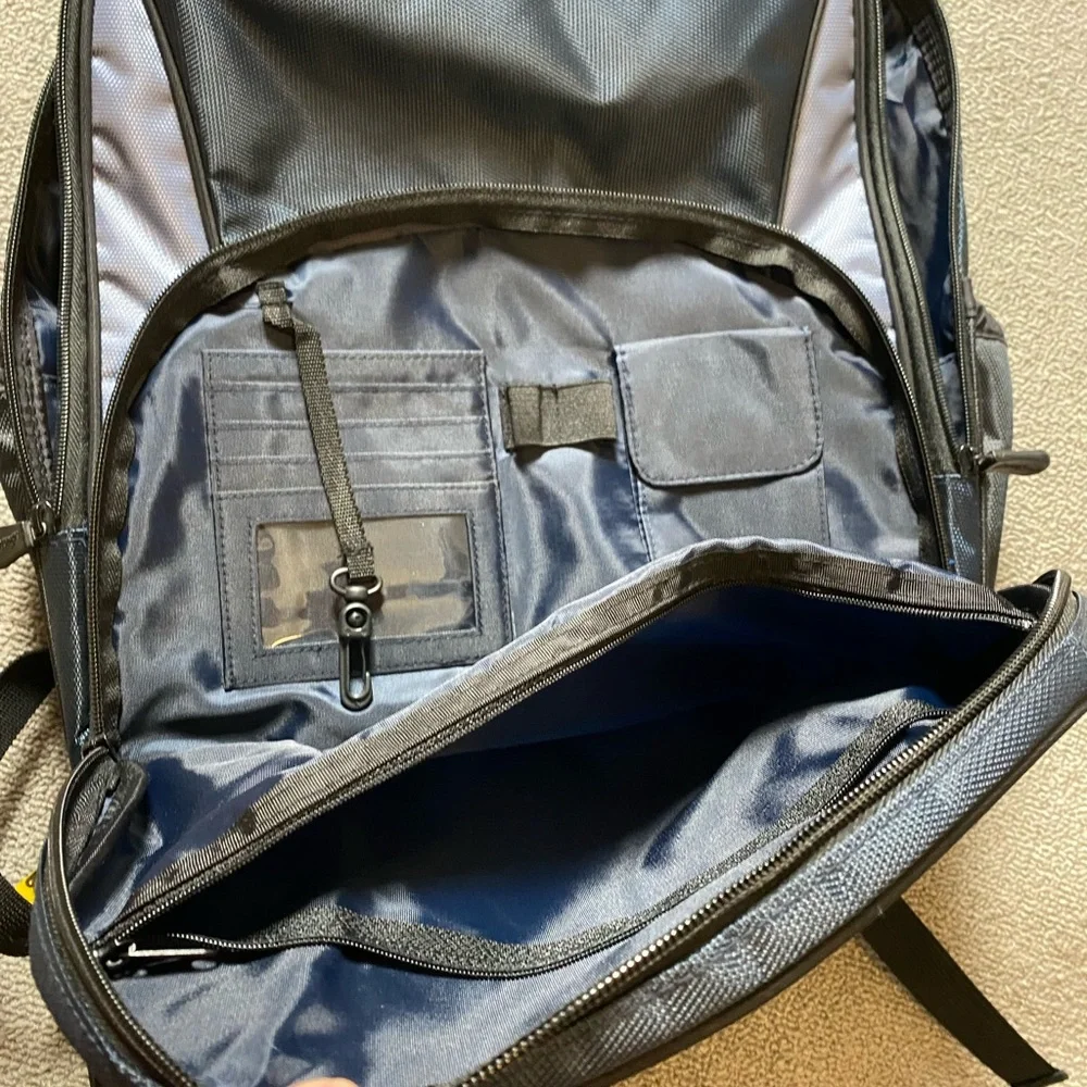 Eddie Bauer Blue Back Pack- Outdoor Campcore School Work Hiking